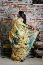 Load image into Gallery viewer, Kota silk with embroidery