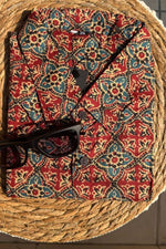 Load image into Gallery viewer, Ajrakh cotton shirt