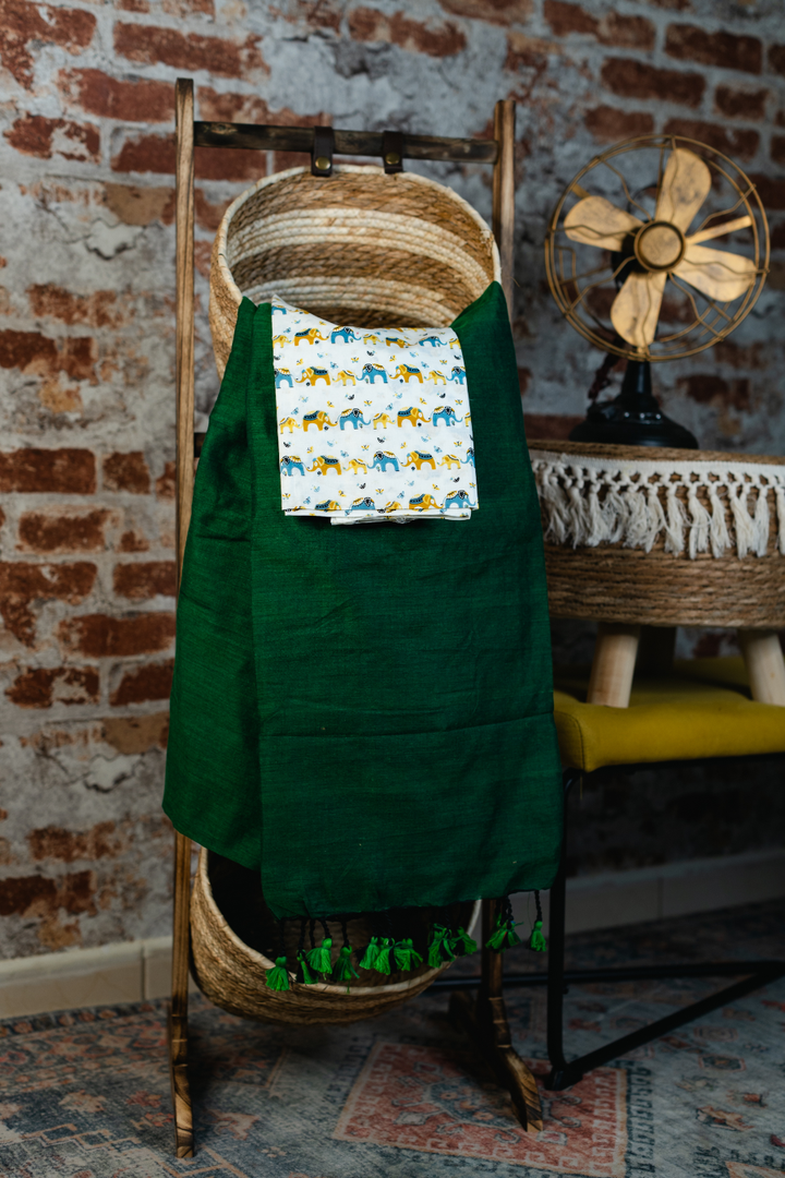 KHADI COTTON WITH BLOUSE