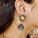 Load image into Gallery viewer, Oxidized jimikki with stud
