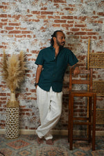 Load image into Gallery viewer, Cotton flex green shirt
