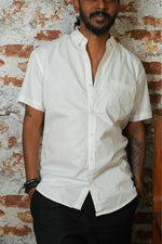 Load image into Gallery viewer, Cotton flex white shirt
