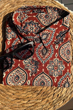 Load image into Gallery viewer, Ethnic boho mandala motifs cotton shirt
