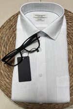 Load image into Gallery viewer, White pure linen shirt
