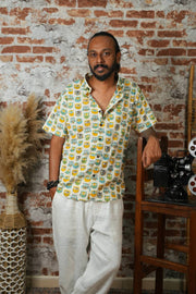 Owl printed shrit