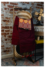 Load image into Gallery viewer, Khadi cotton with blouse
