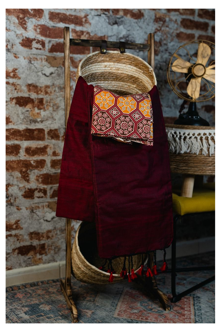 Khadi cotton with blouse