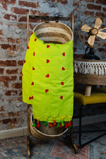 Load image into Gallery viewer, Khadi cotton with heart
